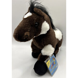 Ganz Webkinz Pinto Horse HM147 Plush Stuffed Toy New With Tag & Sealed Code